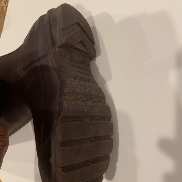 Maroon Hunter Boots Unisex boy size 4 girl 5 - Picture 6 of 7